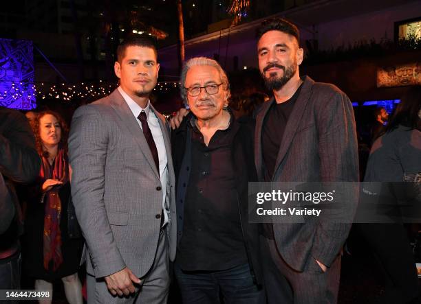 Pardo, Edward James Olmos and Clayton Cardenas