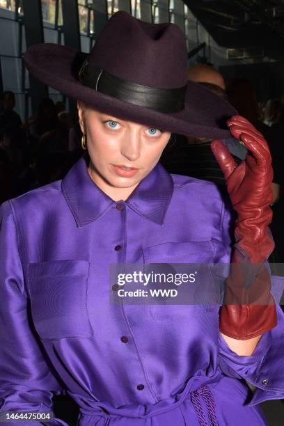 Caroline Vreeland in the front row