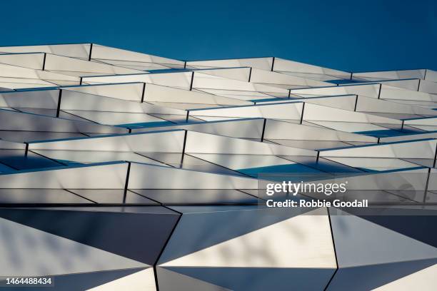 abstract office windows in the cbd - perth cbd stock pictures, royalty-free photos & images