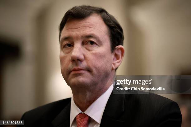 Architect of the U.S. Capitol Brett Blanton testifies before the House Administration Committee in the Longworth House Office Building on Capitol...