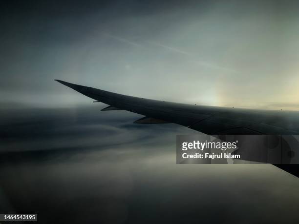 airplane wings - airplane wing stock pictures, royalty-free photos & images