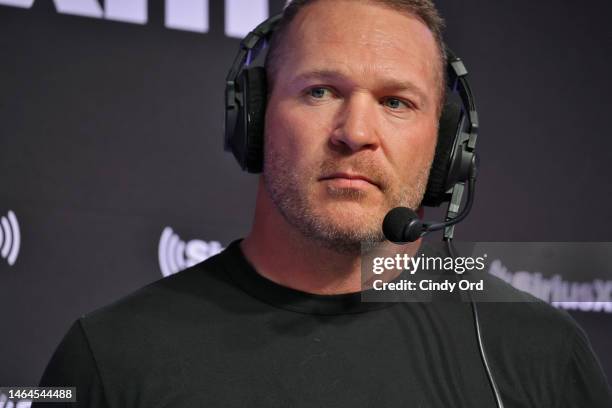 Brian Urlacher attends SiriusXM At Super Bowl LVII on February 09, 2023 in Phoenix, Arizona.