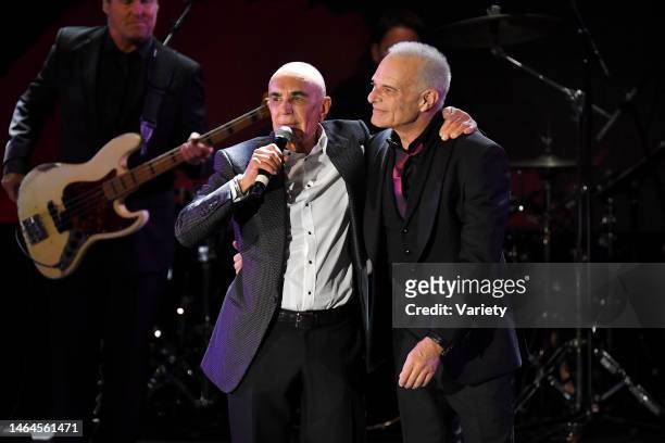 Robert Shapiro, David Lee Roth and Cleto and the Cletones
