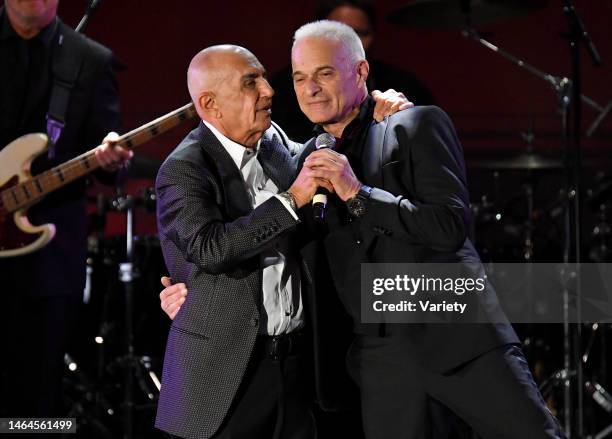 Robert Shapiro, David Lee Roth and Cleto and the Cletones