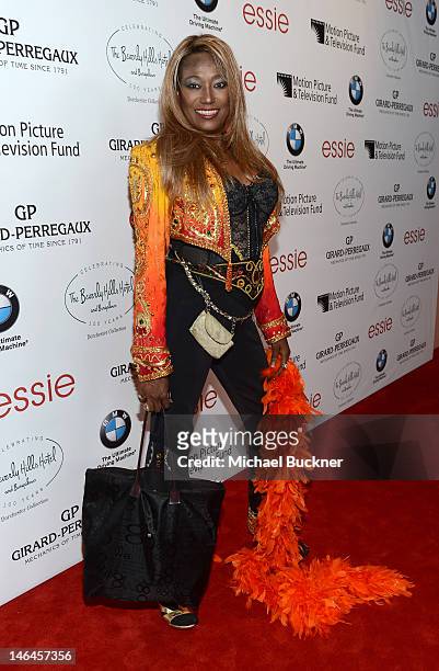 Singer Bonnie Pointer attends the 100th anniversary celebration of the Beverly Hills Hotel & Bungalows supporting the Motion Picture & Television...
