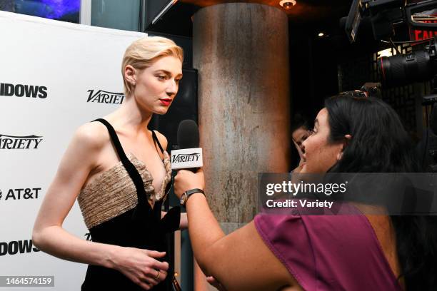 Elizabeth Debicki and Jenelle Riley