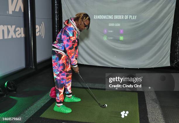 Adam 'Pacman' Jones attends SiriusXM At Super Bowl LVII on February 09, 2023 in Phoenix, Arizona.