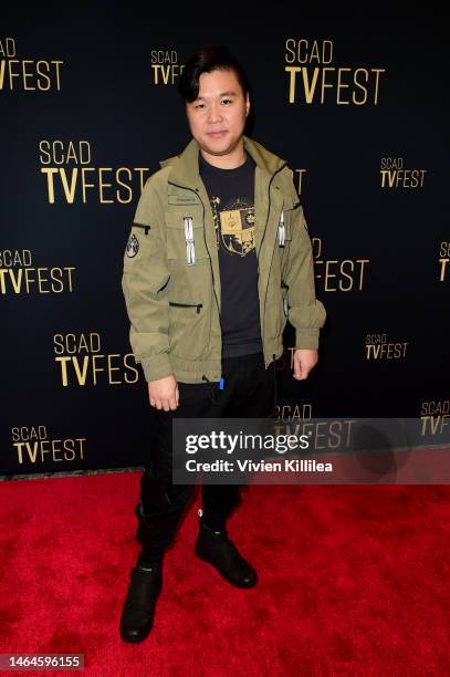 Sung-Jin Ahn attends SCAD TVFEST 2023 on February 09, 2023 in Atlanta, Georgia.