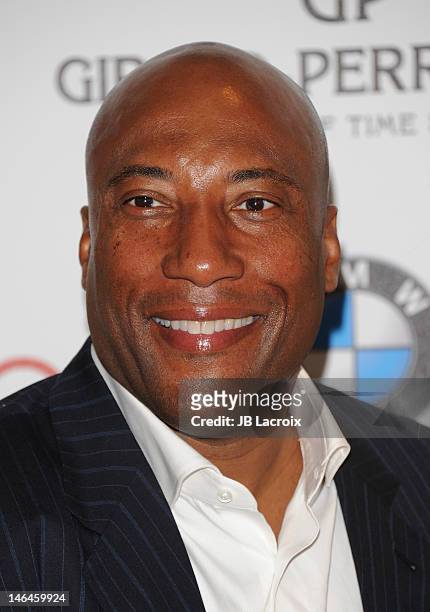 Byron Allen attends the 100th anniversary celebration of the Beverly Hills Hotel & Bungalows supporting the Motion Picture & Television Fund and the...