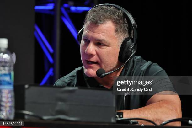 Adam Vinatieri attends SiriusXM At Super Bowl LVII on February 09, 2023 in Phoenix, Arizona.