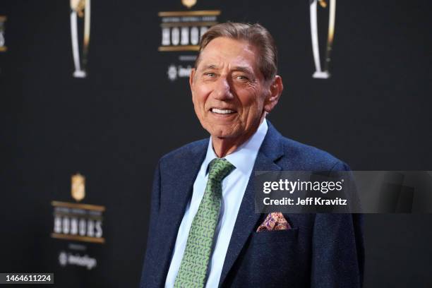 Joe Namath attends the 12th Annual NFL Honors at Symphony Hall on February 09, 2023 in Phoenix, Arizona.