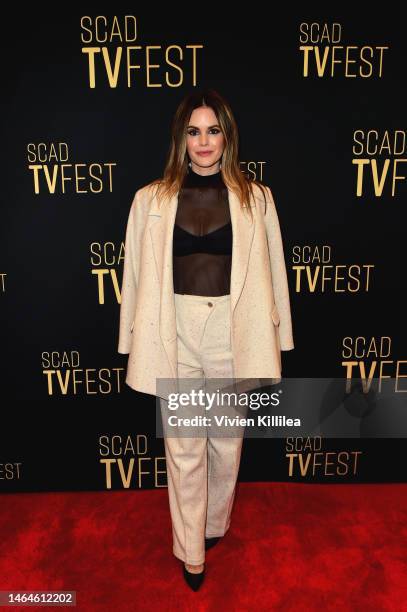 Rachel Bilson attends the “Accused” screening during SCAD TVFEST 2023 on February 09, 2023 in Atlanta, Georgia.