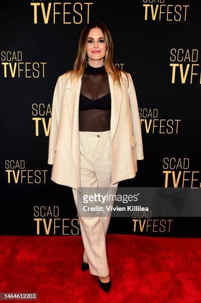 Rachel Bilson attends the “Accused” screening during SCAD TVFEST 2023 on February 09, 2023 in Atlanta, Georgia.