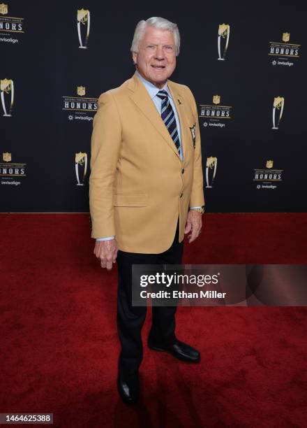 Jimmy Johnson attends the 12th annual NFL Honors at Symphony Hall on February 09, 2023 in Phoenix, Arizona.