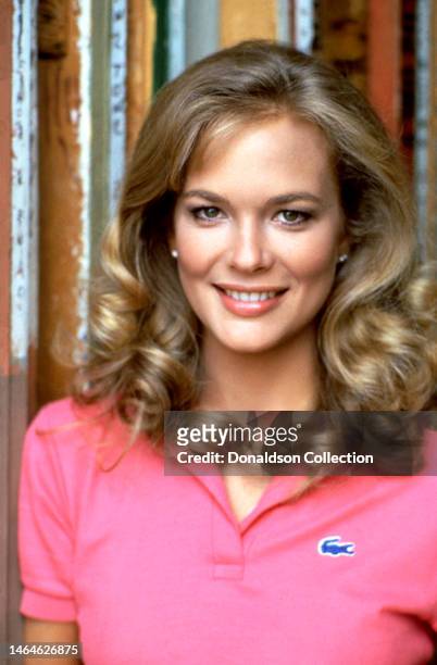 American television actress Leann Hunley poses for a portrait in Los Angeles, California, circa 1982.