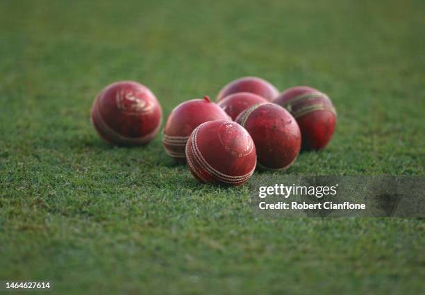 General view during day two of the First Test match in the series between India and Australia at Vidarbha Cricket Association Ground on February 10,...