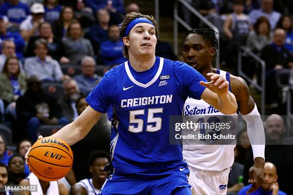 Baylor Scheierman of the Creighton Bluejays in action against KC ...