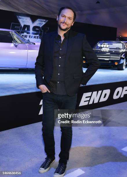 Louis Leterrier attends the trailer launch of Universal Pictures' "Fast X" at Regal LA Live on February 09, 2023 in Los Angeles, California.
