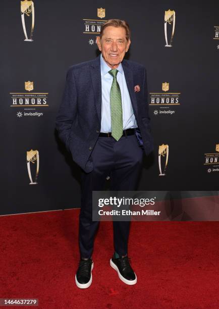 Joe Namath attends the 12th annual NFL Honors at Symphony Hall on February 09, 2023 in Phoenix, Arizona.