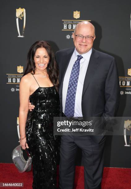 Nicole Tepper and David Tepper attend the 12th Annual NFL Honors at Symphony Hall on February 09, 2023 in Phoenix, Arizona.