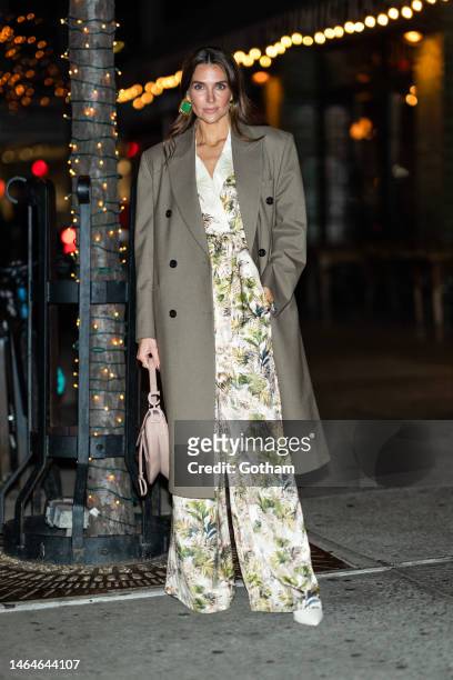 Melissa Wood Tepperberg attends the L'Agence presentation at the Bowery Hotel on February 09, 2023 in New York City.