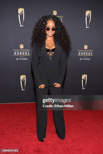 Attends the 12th annual NFL Honors at Symphony Hall on February 09, 2023 in Phoenix, Arizona.