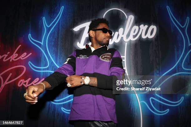 Fabolous attends R&B And Bowling Kick Off Super Bowl Weekend at Bowlero Old Town on February 09, 2023 in Scottsdale, Arizona.