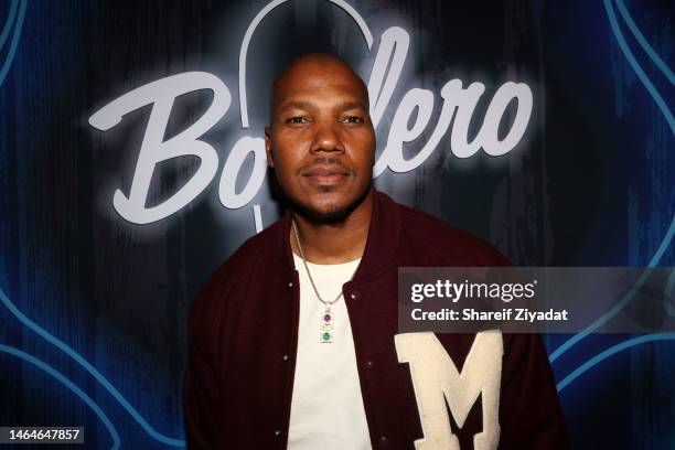 Isaac Keys attends R&B And Bowling Kick Off Super Bowl Weekend at Bowlero Old Town on February 09, 2023 in Scottsdale, Arizona.