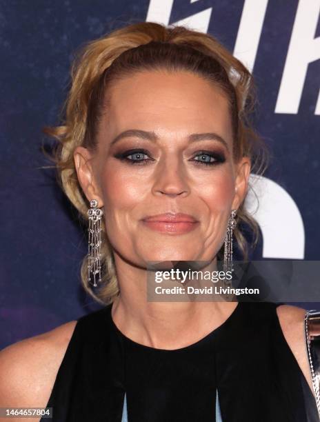 Jeri Ryanattends the Los Angeles premiere of the third and final season of Paramount+'s original series "Star Trek: Picard" at TCL Chinese Theatre on...