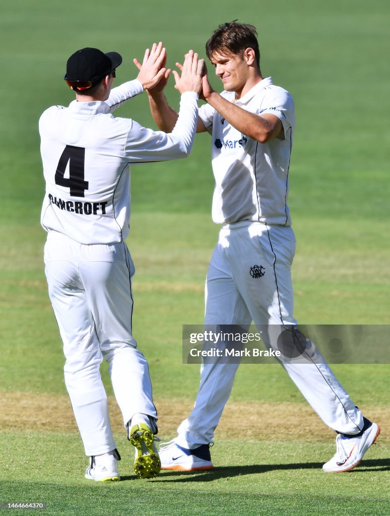 Sheffield Shield - SA v WA: Day 1