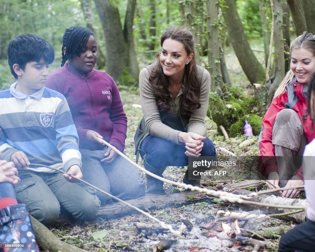 Catherine, Duchess of Cambridge, takes p