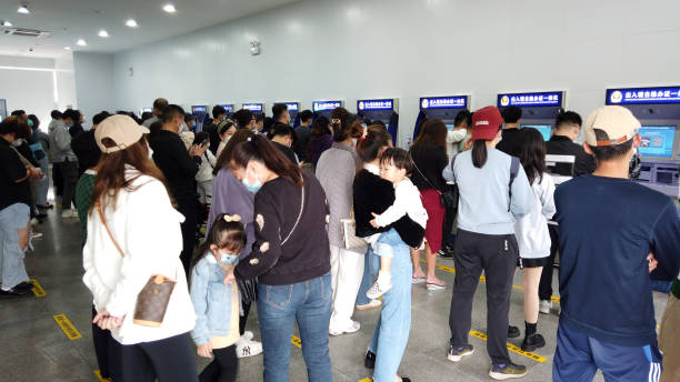 CHN: Citizens Apply For Visas In Zhuhai