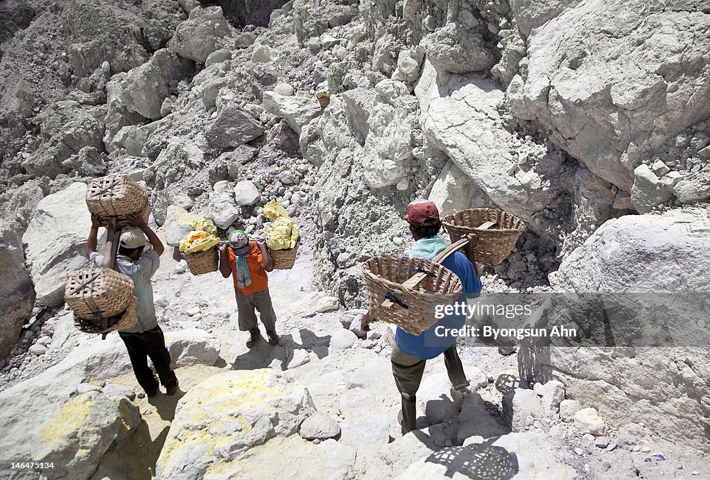 Sulfur miner