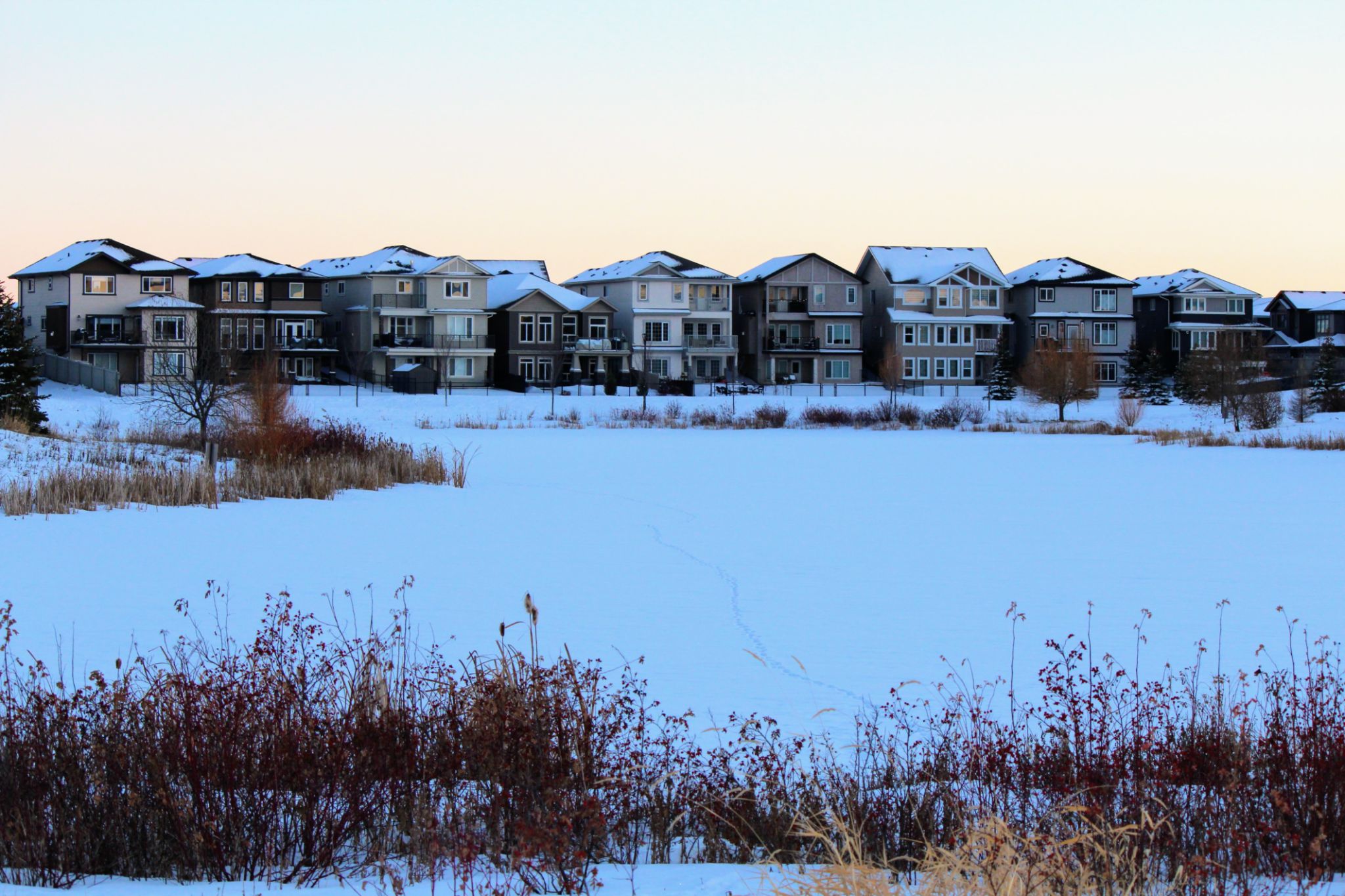 Edmonton winter roof