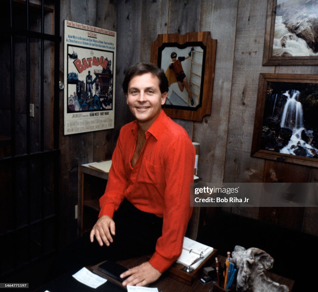 Burt Ward 'Robin' in Office