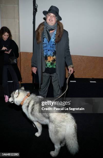 Pete Doherty attends the Celine Men Fall-Winter 2023-2024 show on February 10, 2023 in Paris, France.