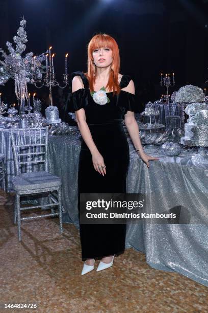 Natasha Lyonne attends the Rodarte show during New York Fashion Week: The Shows at Williamsburg Savings Bank on February 10, 2023 in New York City.