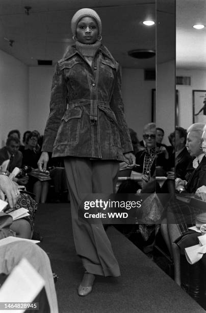 Victor Joris for Cuddlecoat and La Flaque of Paris Fall 1972 Ready to Wear Collection Runway