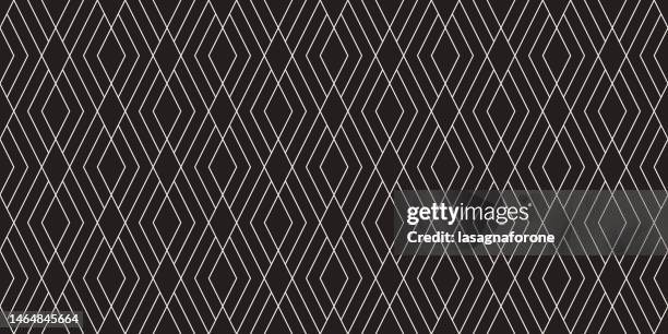 seamless geometric vector pattern - diamond pattern vector stock illustrations