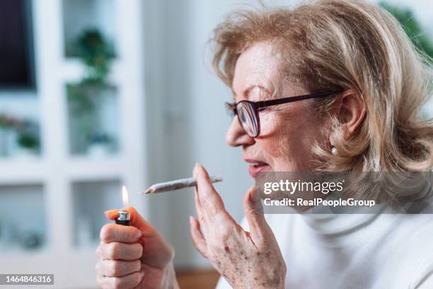 cbd is my favorite medicine - smoking joint stock pictures, royalty-free photos & images