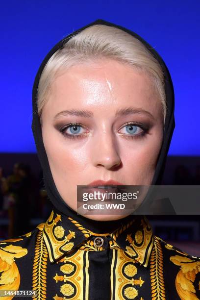 Caroline Vreeland in the front row