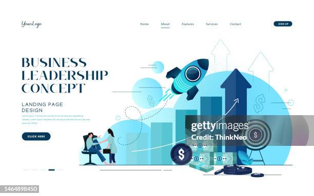 boost sales concept - fundraising background stock illustrations