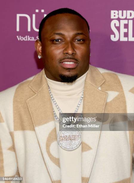 LeSean McCoy attends Shaq's Fun House Big Game Weekend at Talking Stick Resort on February 10, 2023 in Scottsdale, Arizona.