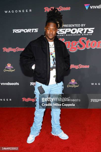 Shaquem Griffin attends the 2023 Rolling Stone Super Bowl Party at The Clayton House on February 10, 2023 in Scottsdale, Arizona.