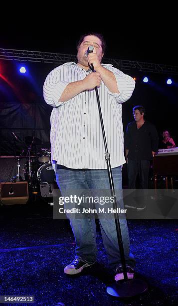 Actor Jorge Garcia performs at T.H.E Event at the Calabasas Tennis and Swim Center on June 9, 2012 in Calabasas, California.