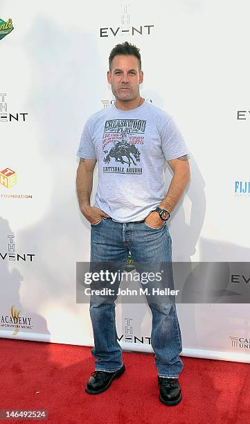 Actor Adrian Pasdar arrives at T.H.E. Event at the Calabasas Tennis and Swim Center on June 9, 2012 in Calabasas, California.