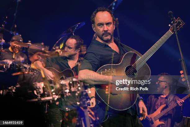 Dave Matthews of Dave Matthews Band performs onstage during the Bud Light Super Bowl Music Festival at Footprint Center on February 10, 2023 in...
