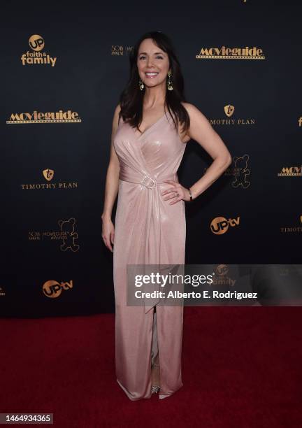 Michelle Morgan attends the 30th Annual Movieguide Awards at Avalon Hollywood & Bardot on February 10, 2023 in Los Angeles, California.