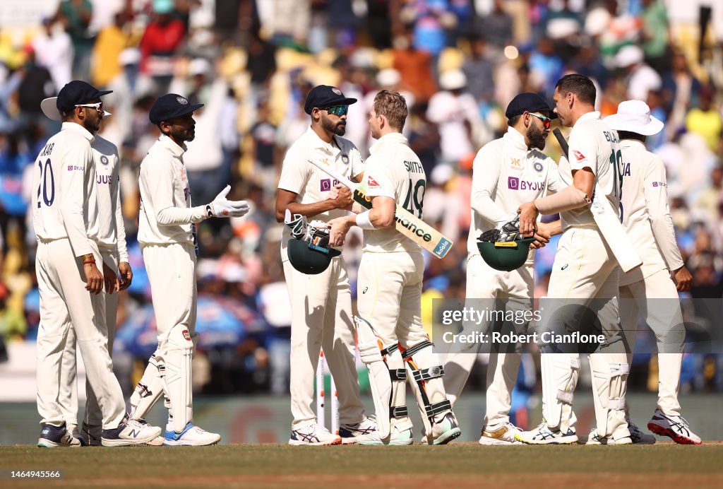India v Australia - 1st Test: Day 3
