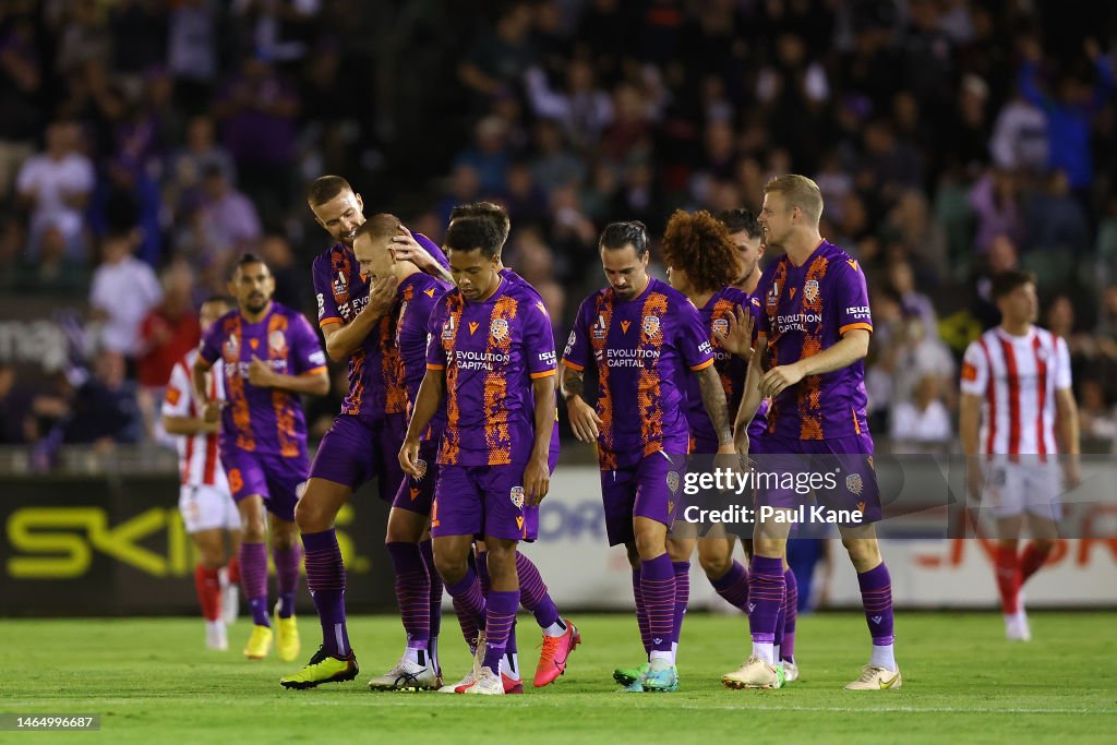 A-League Men's Rd 16 - Perth Glory v Melbourne City